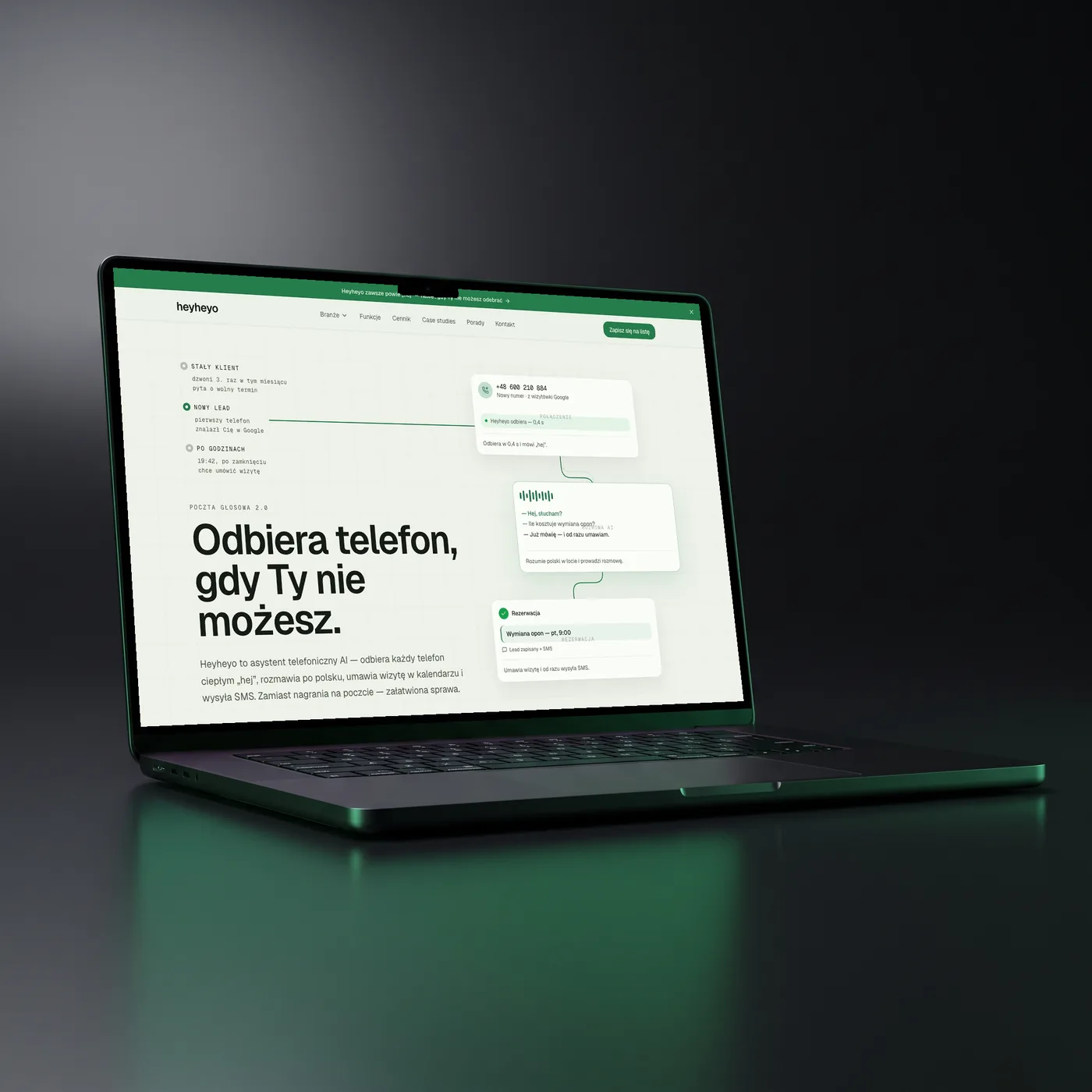 HeyHeyo project mockup